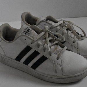 Adidas Kids' Grand Court Shoes Size 5 (EF0103)